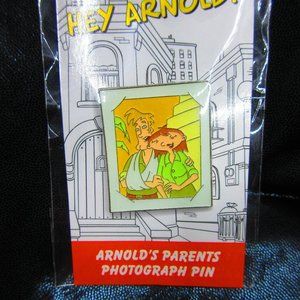 Hey Arnold Arnold’s Parents Photo Enamel Pin Nick Box EXCLUSIVE SPRING 2021